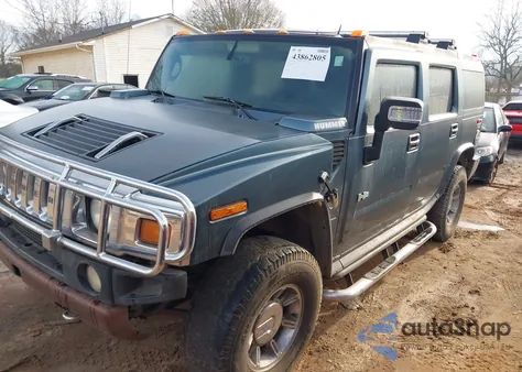 2007 Hummer H2 Suv from USA, damaged, VIN 5GRGN23UX7H112728